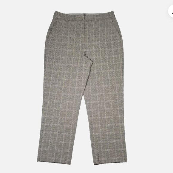 EXPRESS Editor Straight Ankle Dress Pants 6749E1M - Picture 1 of 8